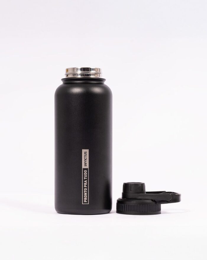 Garrafa Térmica Invictus Warrior 3.0 Preta 950ml - Imagem 3