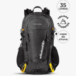 MOCHILA ATAQUE GALAPAGOS VÓRTEX PRETO 35 L