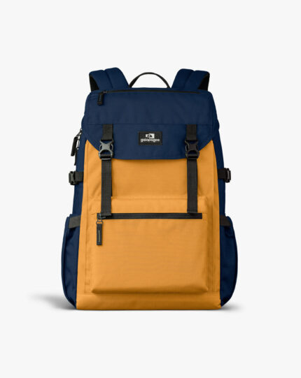 MOCHILA PELICAN 2.0 GALAPAGOS 30L AMARELO E AZUL MARINHO