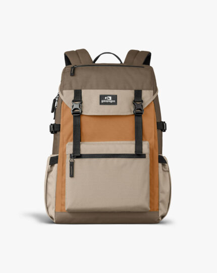 MOCHILA PELICAN 2.0 GALAPAGOS 30L MARROM CARAMELO E CAQUI