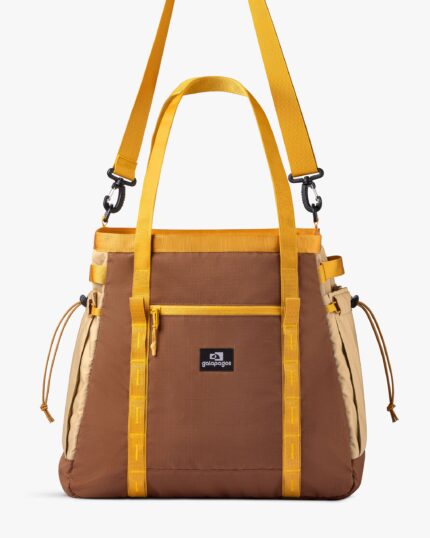 BOLSA TOTE GALAPAGOS ALL IN 2.0 MARROM E BEGE