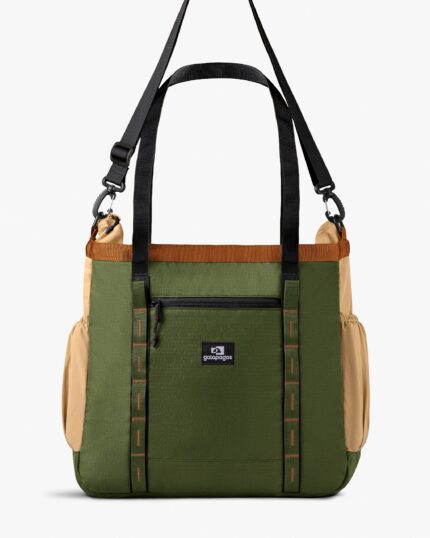 BOLSA TOTE GALAPAGOS ALL IN DAILY VERDE E CAQUI