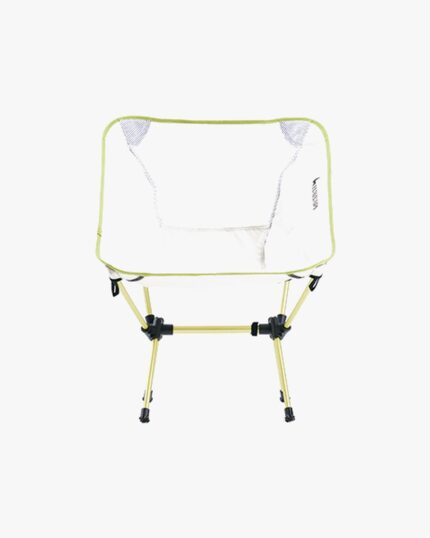 Cadeira Moon Chair Alumínio Picchu Ultraleve Marfim e Verde Limão Hawapi