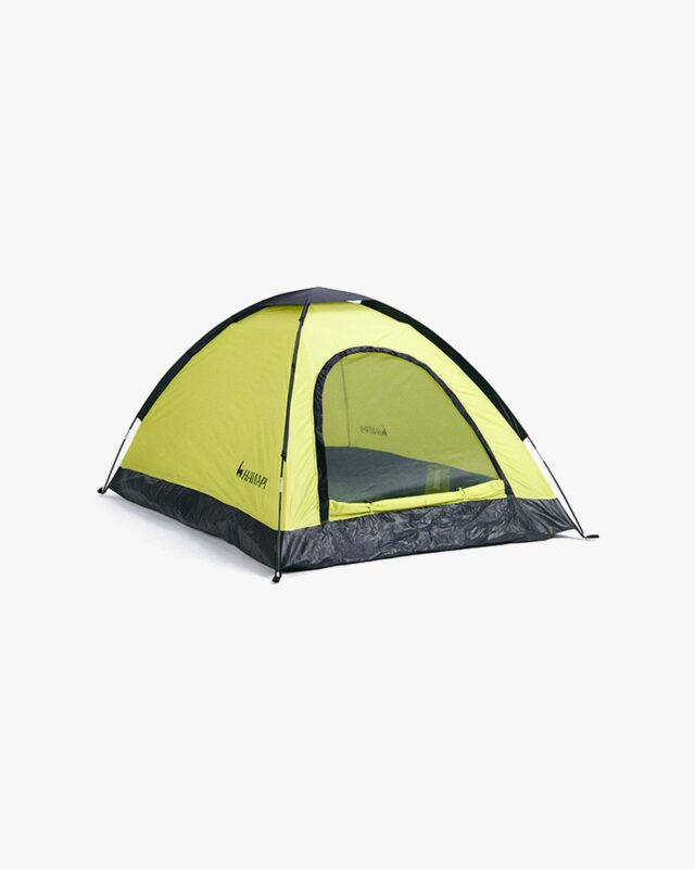 Barraca Igloo Yunka 2 Lugares Verde Limão e Preto Hawapi