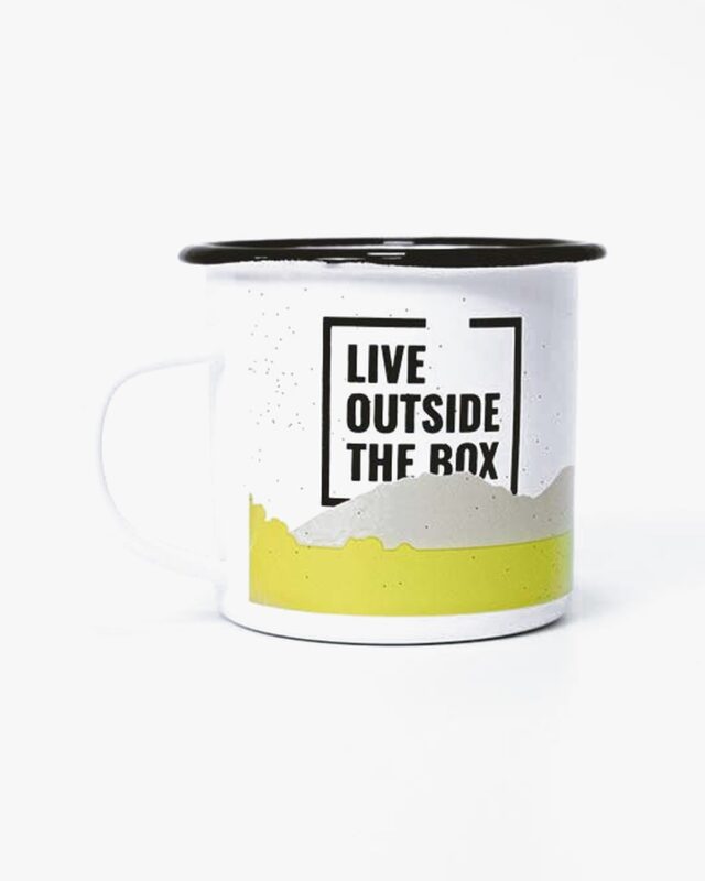 Caneca Montanha Aço Esmaltado 300ml Hawapi