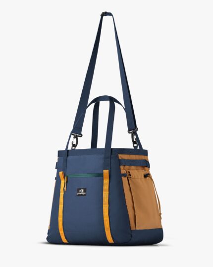 BOLSA TOTE GALAPAGOS ALL IN 2.0 MARINHO E CARAMELO
