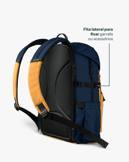 MOCHILA PELICAN 2.0 GALAPAGOS 30L AMARELO E AZUL MARINHO