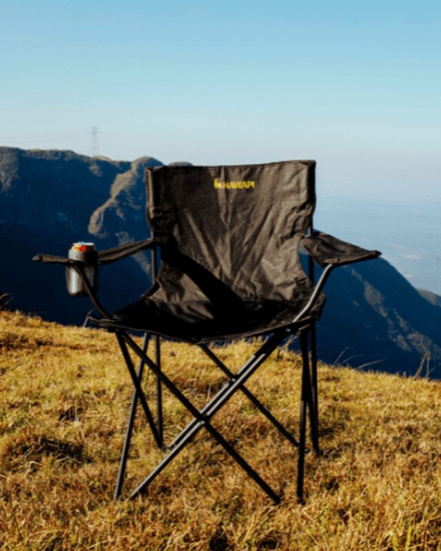 Cadeira Camping Kaypi Preto Hawapi