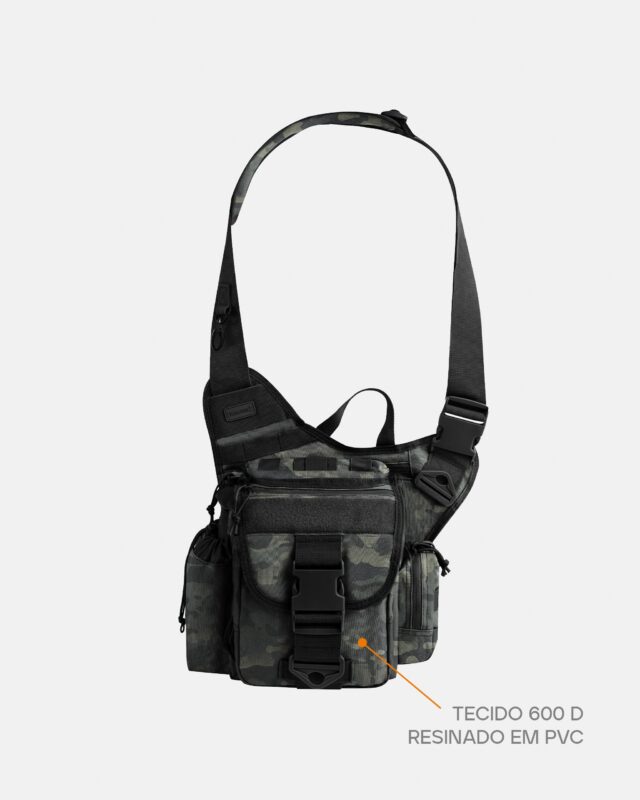 BOLSA DE OMBRO INVICTUS URBAN 2.0 - WARSKIN BLACK
