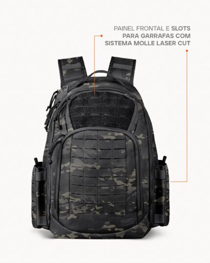 MOCHILA INVICTUS SEAL 2.0 - WARSKIN BLACK