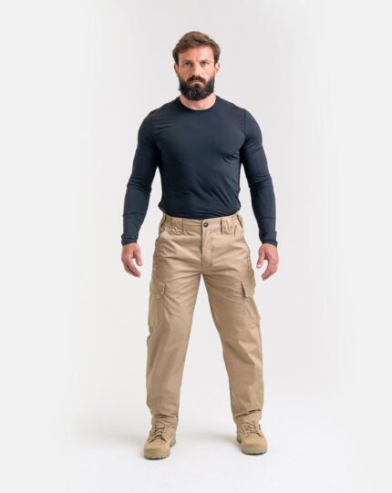 CALÇA TÁTICA INVICTUS NEW COMBAT MASCULINA - CAQUI - 42