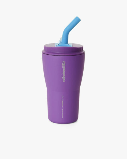 COPO TUMBLER GALAPAGOS HURRICANE ROXO E TURQUESA 413ML