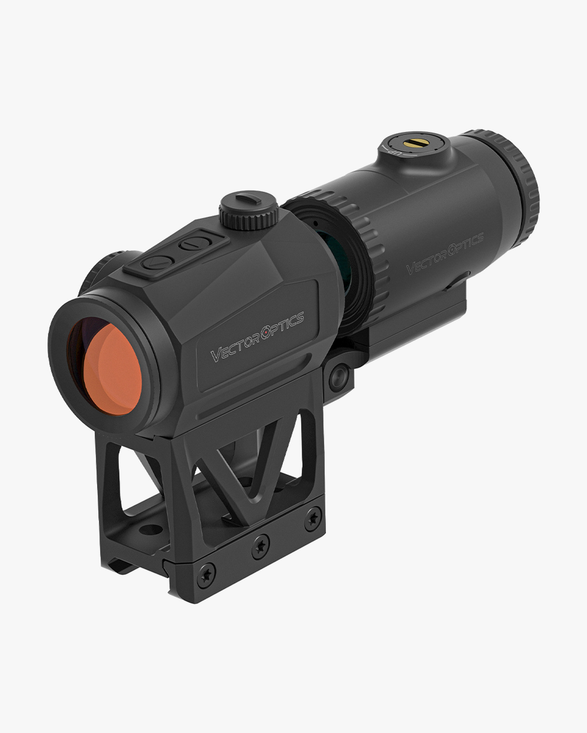 Kit red dot Scrapper 1×25 multirretículo com magnificador Paragon 3x – Vector Optics