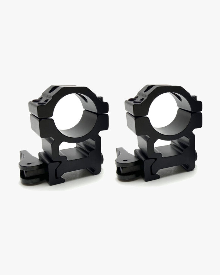 Anéis de engate rápido 25,4 mm perfil alto para Picatinny - Vector Optics
