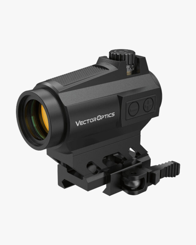 Red dot Maverick-II Plus 1x22 solar com sensor de movimento - Vector Optics