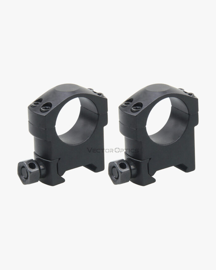 Anéis 25,4 mm perfil médio para Picatinny e Weaver - Vector Optics