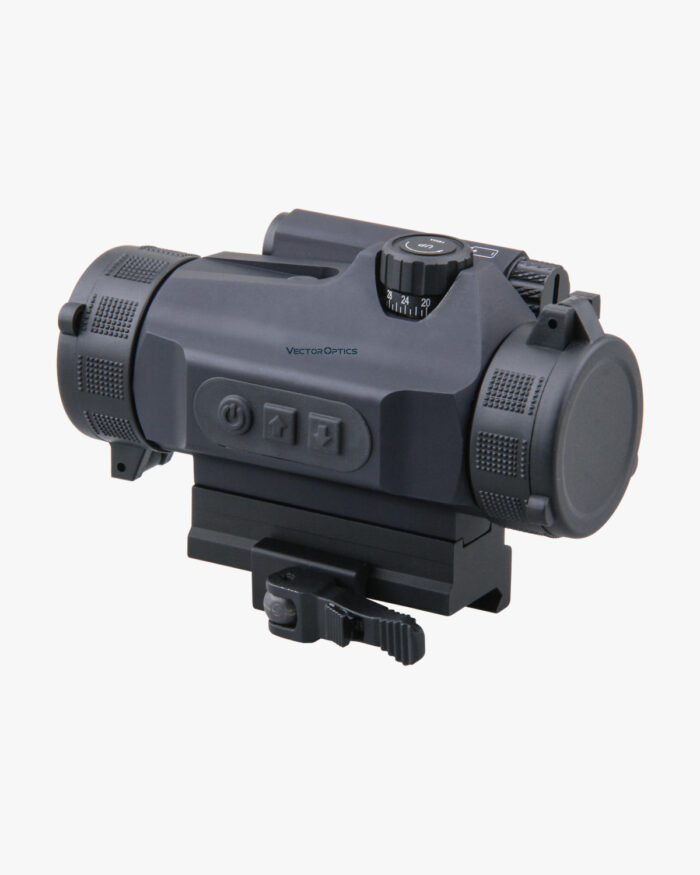 Red dot Nautilus 1x30 com sensor de luz e engate rápido - Vector Optics