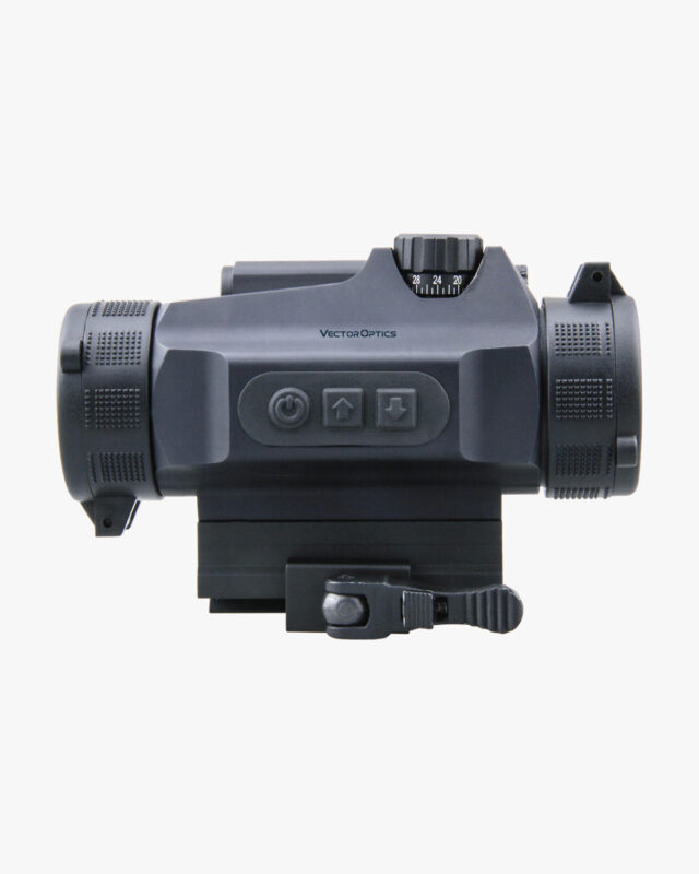 Red dot Nautilus 1x30 com sensor de luz e engate rápido - Vector Optics