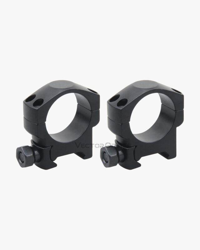 Anéis 30 mm perfil baixo para Picatinny e Weaver - Vector Optics