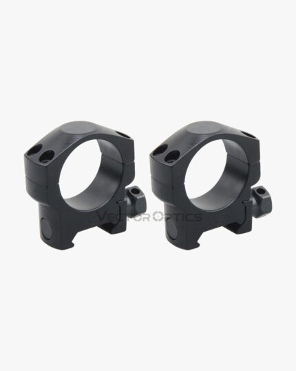 Anéis 30 mm perfil baixo para Picatinny e Weaver - Vector Optics