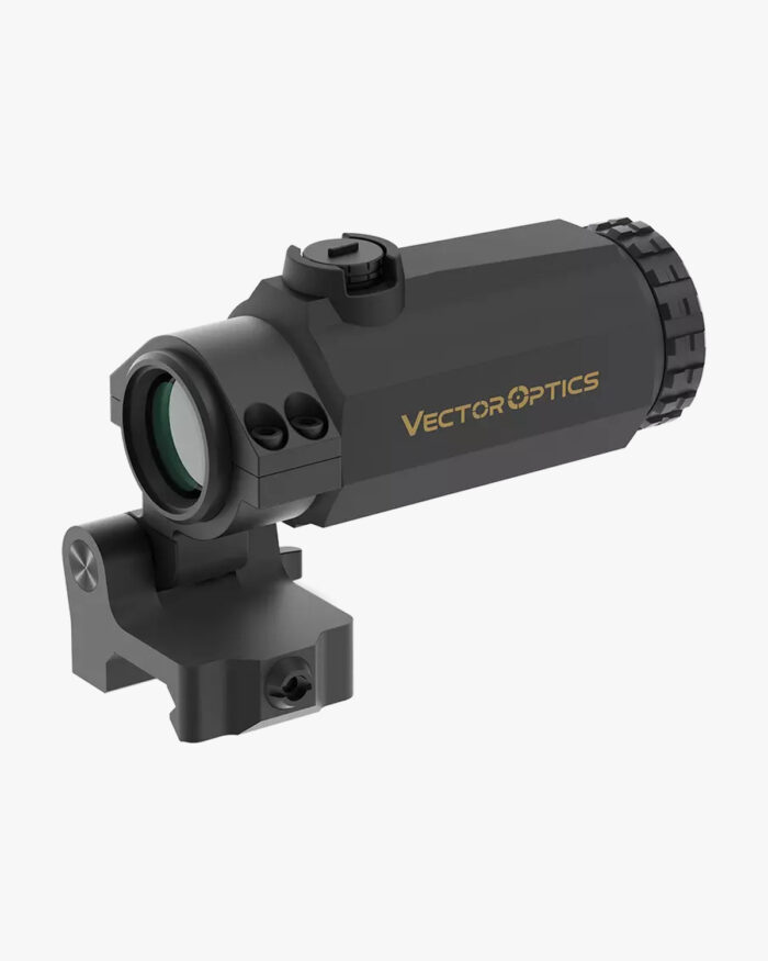 Magnificador Maverick-III 3x22 emborrachado com base basculante - Vector Optics