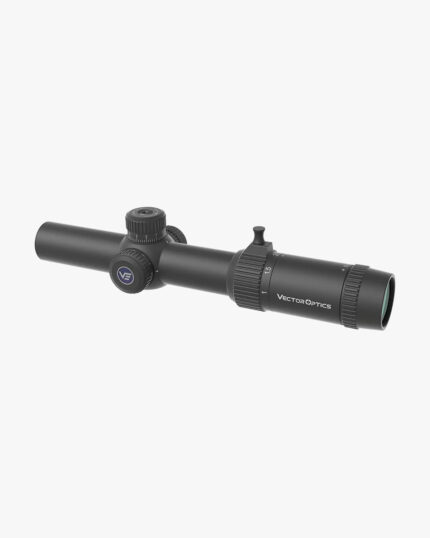 Luneta Forester 1-5x24 SFP com fibra óptica 1/5 MIL - Vector Optics