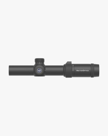 Luneta Forester 1-5x24 SFP com fibra óptica 1/5 MIL - Vector Optics