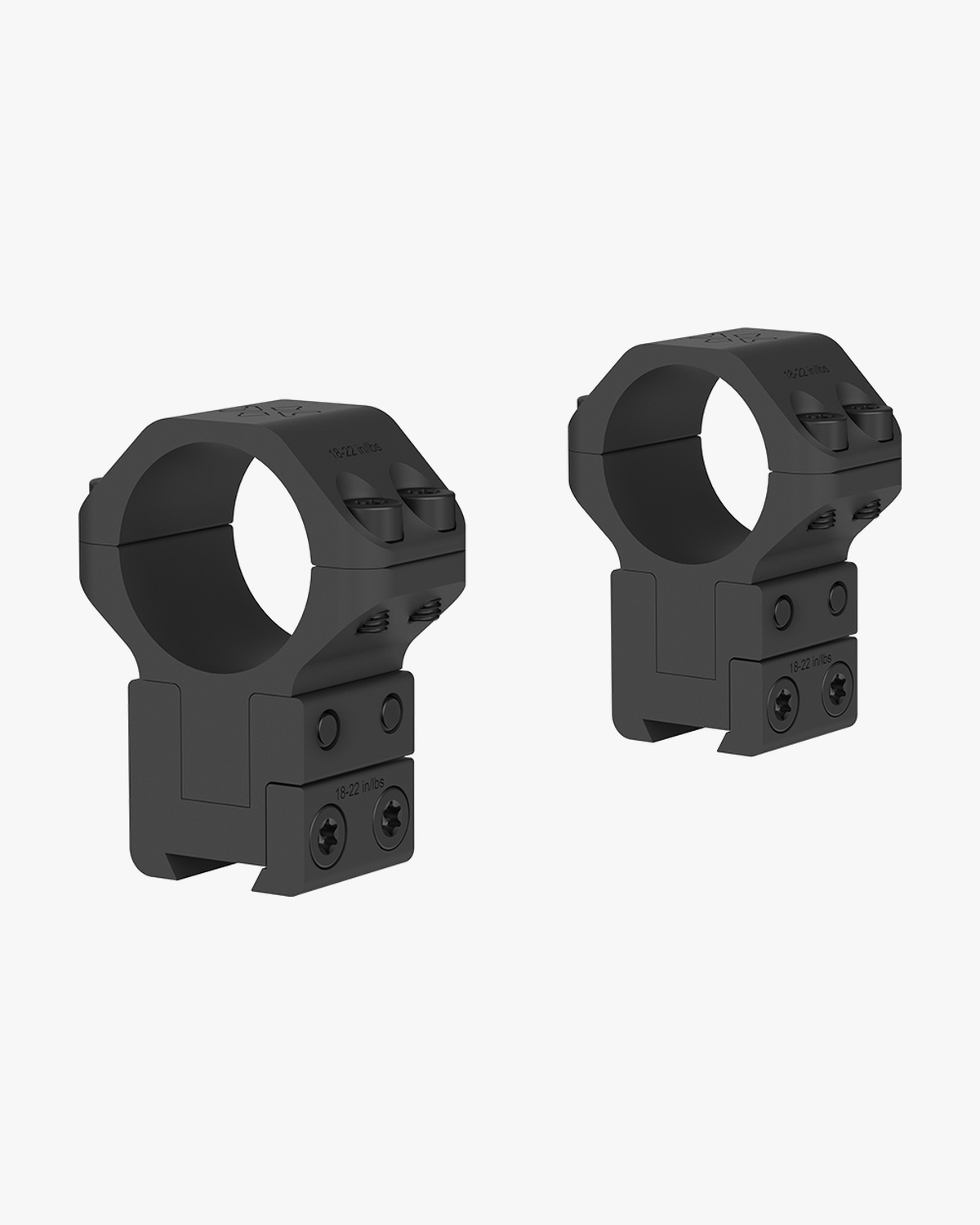 Anéis X-Accu 25,4 mm com altura ajustável para dovetail 11 mm – Vector Optics